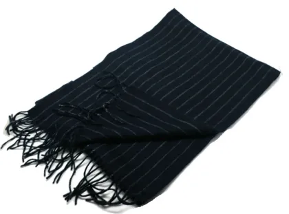 Fashion Winter Warm Stripe Wool Throw Scarf