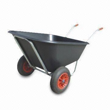 Garden/Field Wheel Barrow High-capacity Tray with 160L Water Capacity and 21.3kg Own Weight