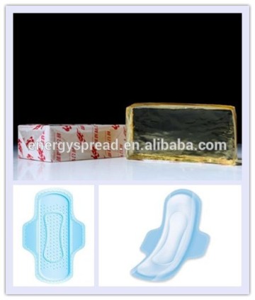 PSA hotmelt adhesive for lady napkin, sanitary pad