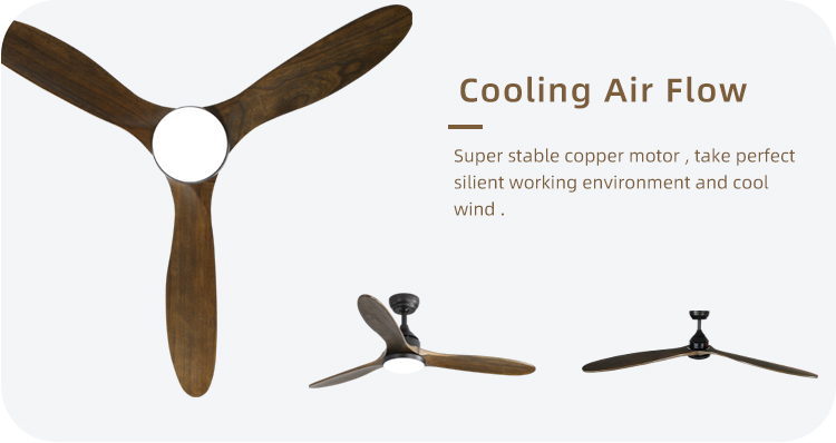 low noise remote control fan