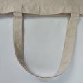 Custom High Quality Canvas Zipped Cloth Tote Bag