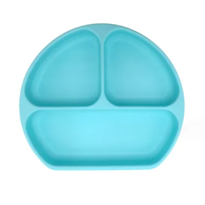 Silicone Suction Plate - Anti-Fall Baby Bowl for Children Tableware