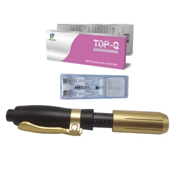 Needle Free Black Injector Pen Hyaluron Golden Hyaluronic Injector Hyaluronic Pen