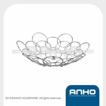 Novel design high quality iron fruit basket