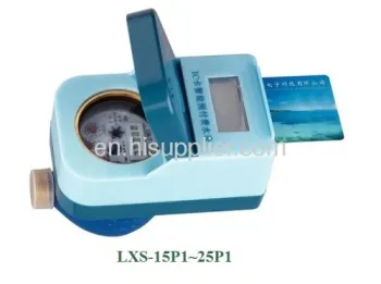 Rf Type ,ic Card ,prepaid,intelligent Water Meter 