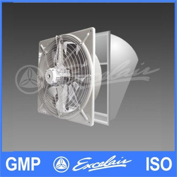 Wall mount industrial exhaust fan