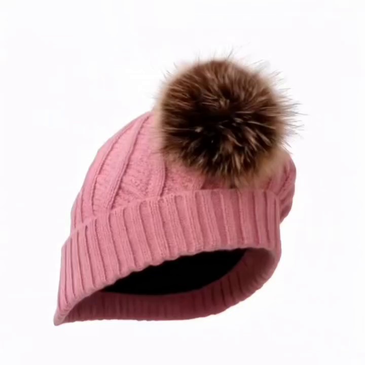 Elegant Women's Winter Wool Hat for Cold Weather