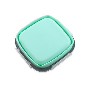 Faltbare Behälter-Lunchbox aus Silikon