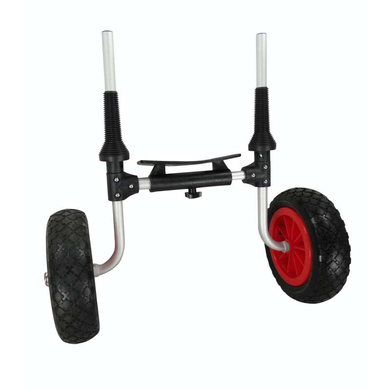 Collapsible Kayak with Bunker Dolly and Flat-Free Wheels