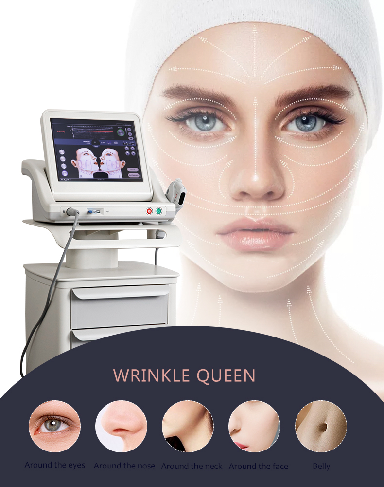 NEW NON-INVASIVE ULTHERAPY SMAS FACE LIFTING SKIN TIGHTENING HIFU MACHINE