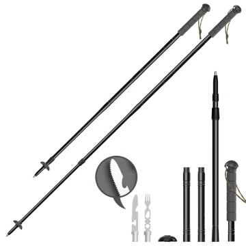 Prime Adventure Tactical Survival Hiking Telescope en collapsible Self-Defense Stick