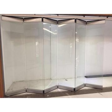 Aluminum sliding door exterior glass folding wall systems