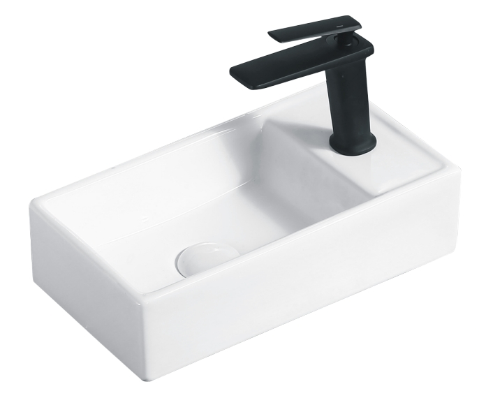 Wall Mount Small Bathroom Corner Basin