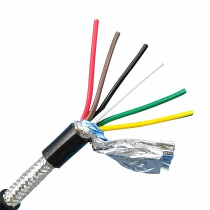 Shielded flexible control cable