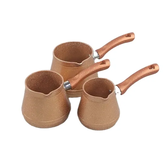 New Design Forged Aluminium Non-Stick Turkish Coffee Warmer