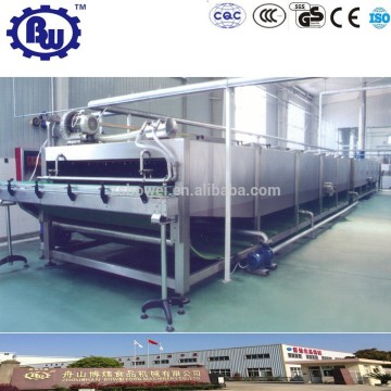 China Manufacturer Easy Operation Automatic Water Immersion Continuous Sterilizer for Cans Bottles