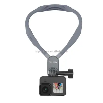 TELESIN Neck Hold Mount Chest Mount for Multiple GoPro Models and Other Action Cameras