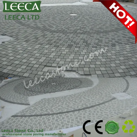 Landscaping large paver stone