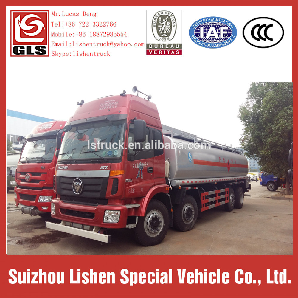 Auman 8*4 Fuel Transport Truck 20 Ton