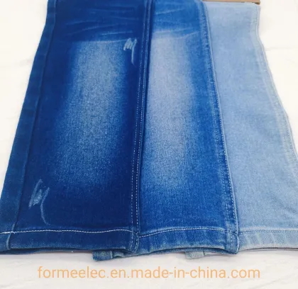 T/C Denim Fabric for Pants Skirt Dress Elastic Denim Satin Stretch Denim