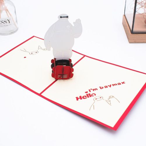 Custom Print 3D Pop Up Envelope Card envelope