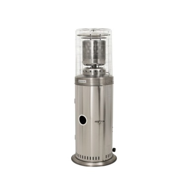 European LPG Outdoor Infrared Patio Heater with Stainless Steel Construction and CE Approval for Lounge and Terrace Areas