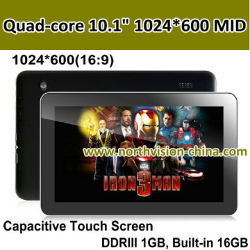 Quad-Core Ultra-Thin 10.1inch Android PC