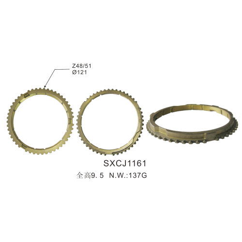 Gearbox Transmission Synchronizer Ring Set for EATON CL 2615 1/2 OEM 3316727/3316728 BF6T 7B180 AC