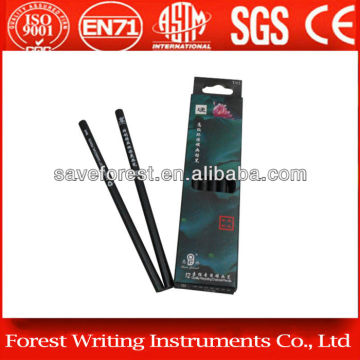 Charcoal pencil set packing in paper box