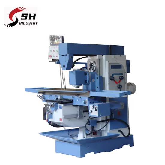 Taiwan X6128 Universal Vertical Turret Milling Machine Manual - CE Certified
