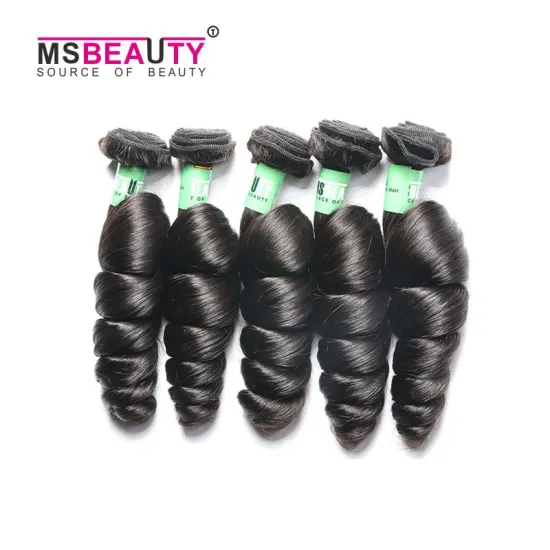 Wholesale 10A Brazilian Cuticle Aligned Virgin Human Hair Large Stock Double Weft Cheap Loose Wave Remy Hair Extension Bundles
