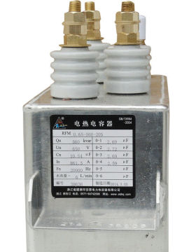 High Power Oil Filled Capacitors Rfm0.65-1500-10s For Induction Heating