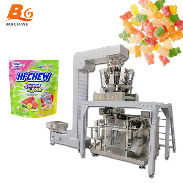 High Speed Automatic Zipper Bag Premade Doypack Candy Packaging Machine