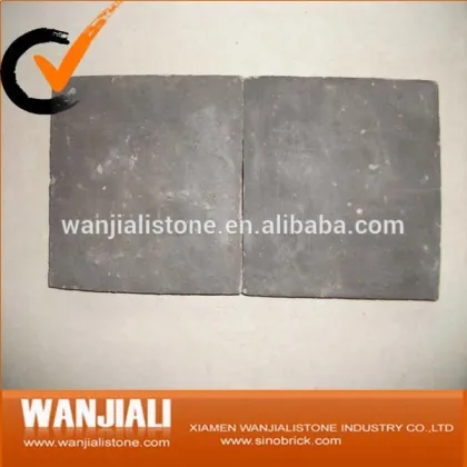 Rustic Black Terracotta Floor Tiles