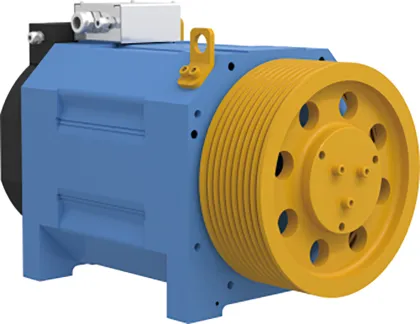 Gearless Traction Elevator Motor Technology Gearless Machine