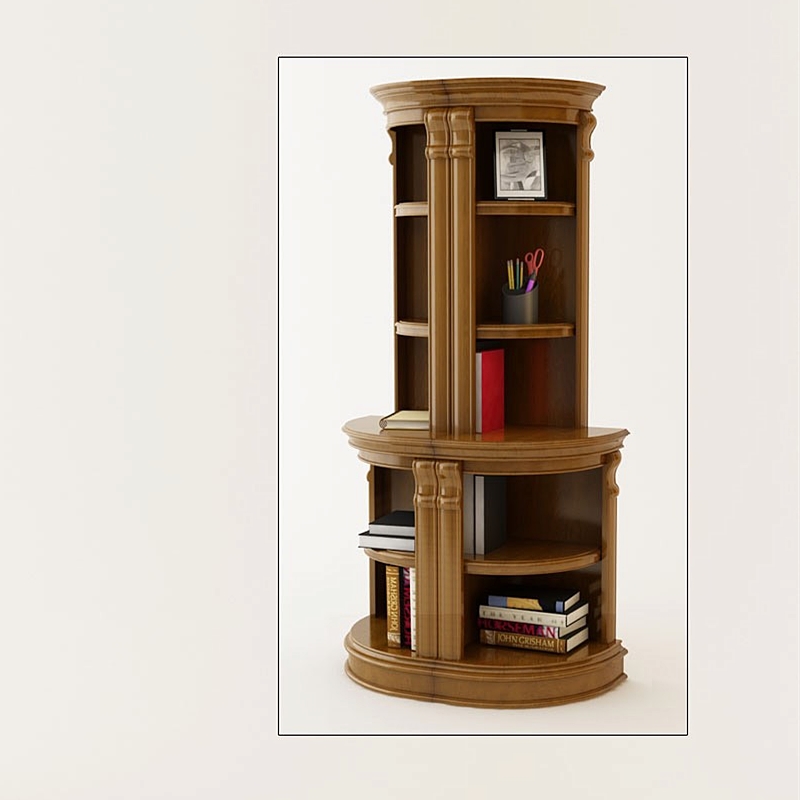 Corner Bookcase and Shelf