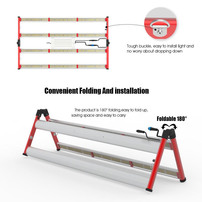 400W Spider Bar Full Spectrum Indoor Grow Light