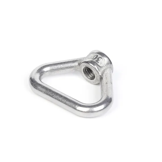 Stainless steel triangular ring eye nut