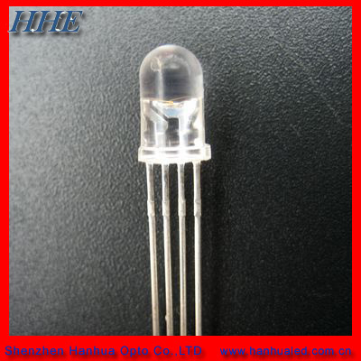 5mm Round Multicolor RGB DIP LED Diode with Common Anode