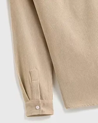 Autumn Winter Retro Corduroy Jacket Short Men's