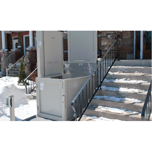 Outdoor Indoor Vertical Wheelchair Platform Lift for Disabled