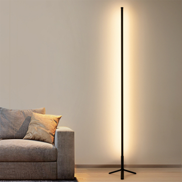 Modern Remote Control LED Floor Standing Lamp for Bedroom and Living Room