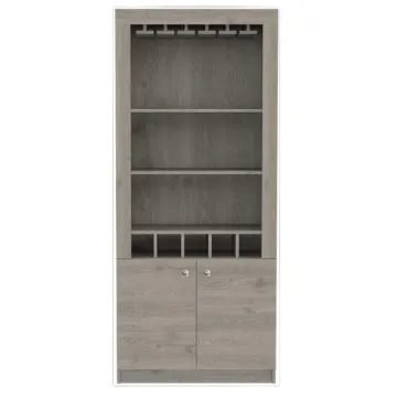 Luxury 2 Layer Wine Rack Furniture for Home Office