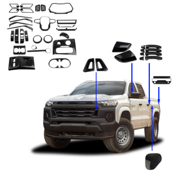 Carbon Fiber Cover Decorations for 2023-2024 Chevrolet Colorado Pickup