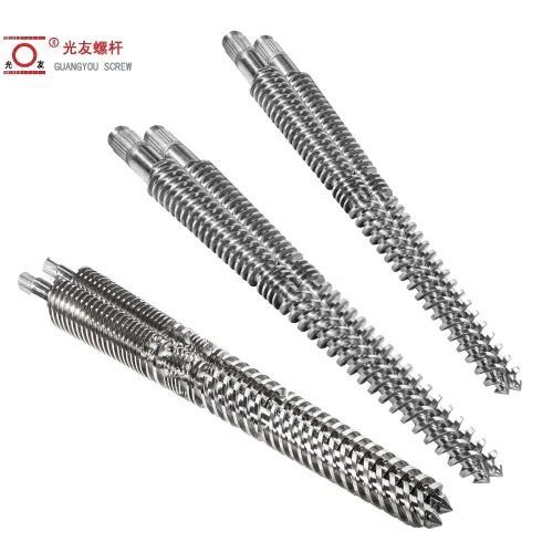 Krauss Maffei Kmd Guang You Screw 65/138 PP & PE Pipe Screw at Barrel