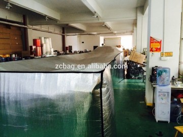 recycling reusable Insulation EPE xpe pallet Insulation cover sewing side seal gusset bags