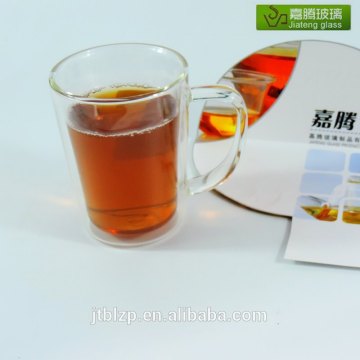 Custom Made Borosilicate Glass Mug Cup
