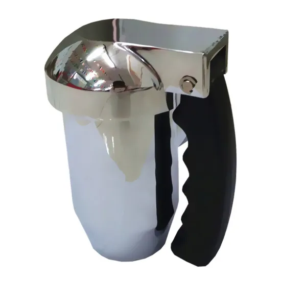 Fully Jacketed Stationary Kettle Plug type food product draw-off valve of standard 2" diameter