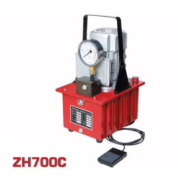 Lightweight Electric Hydraulic Pump ZH700C 700 Bar Oil Capacity