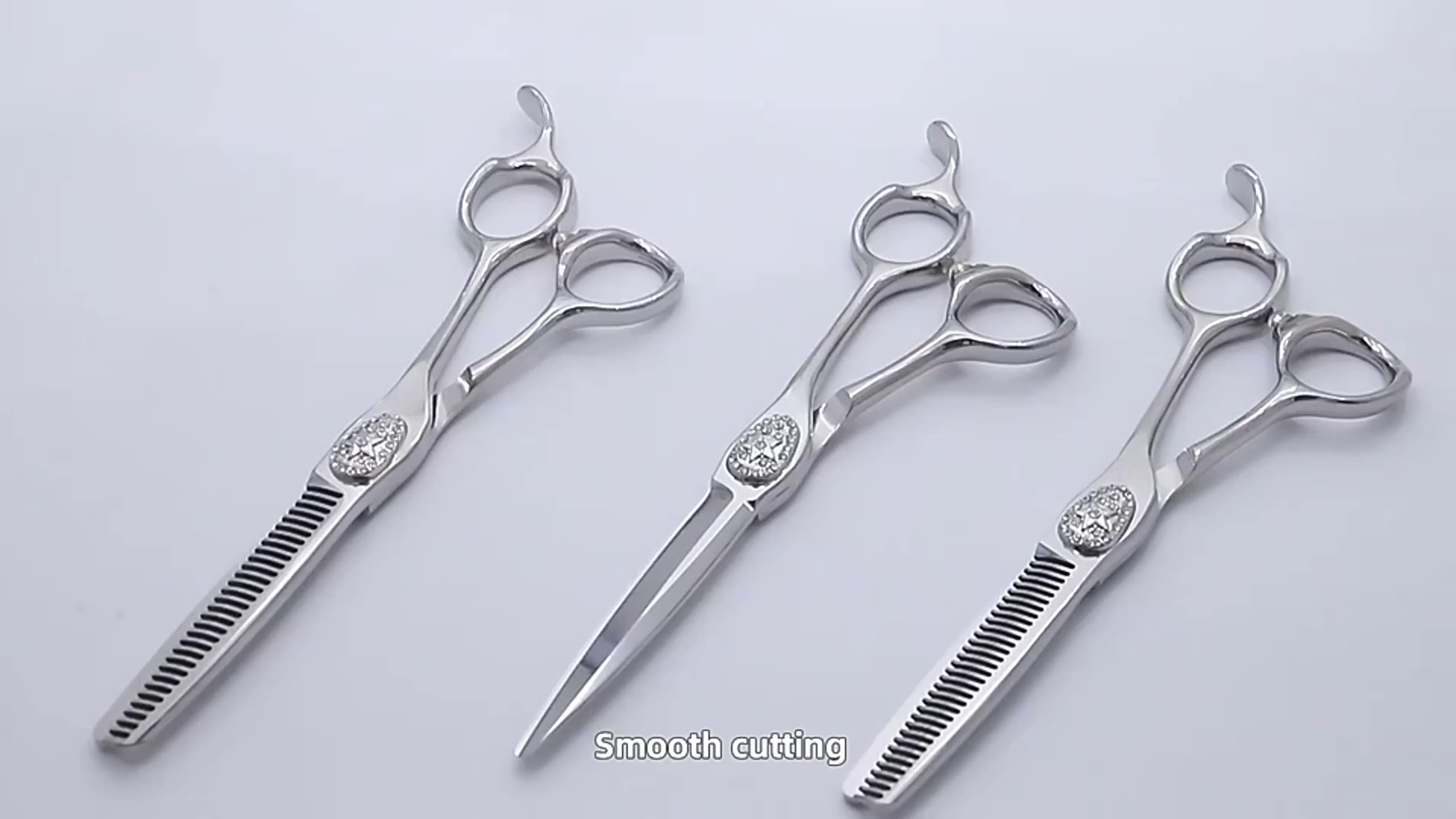 7.5inch Japanese VG10 Steel Rose Gold Pet Hair Scissors